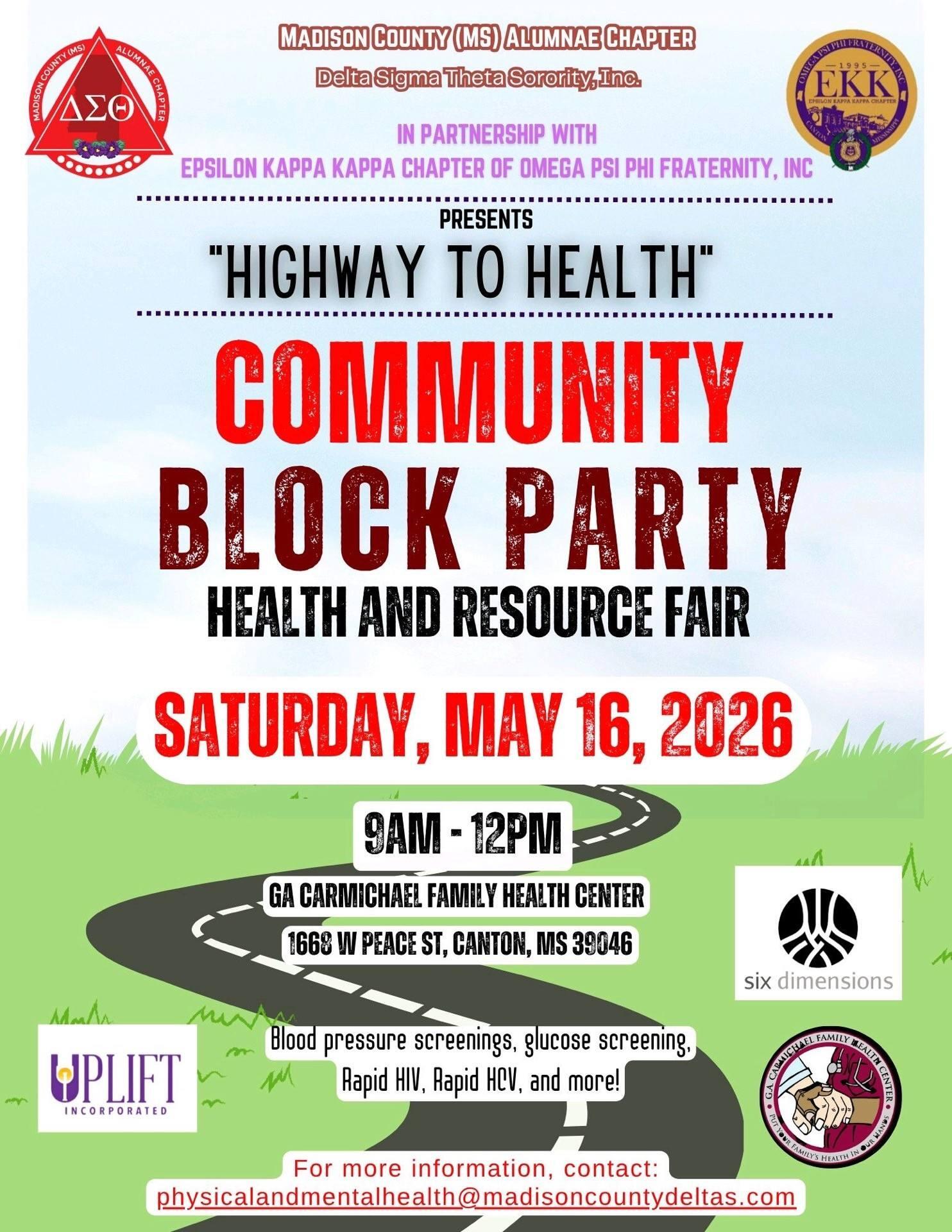 "Highway To Health" Community Block Party — Photo 1